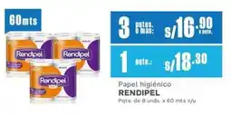Makro Rendipel papel higiénico oferta