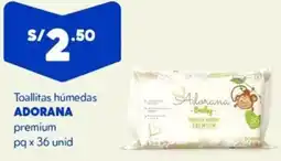 Mass Adorana toallitas húmedas oferta