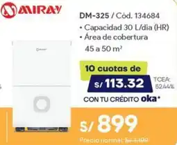 Hiraoka Miray DM-325 oferta