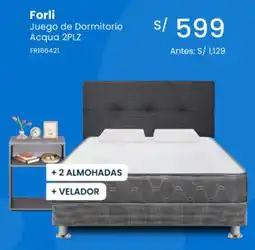 Tiendas EFE Forli juego de dormitorio acqua oferta