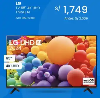 Tiendas EFE LG tv 65" oferta