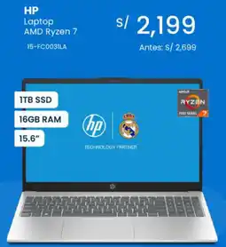 Tiendas EFE Hp laptop amd Ryzen 7 oferta