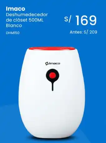 Tiendas EFE Imaco deshumedecedor de clóset oferta