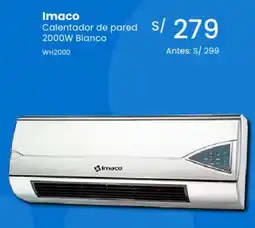 Tiendas EFE Imaco calentador de pared oferta
