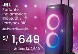 Tiendas EFE JBL parlante inalámbrico oferta