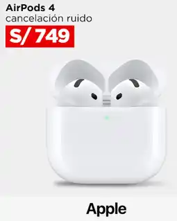 Ripley Apple airpods 4 oferta