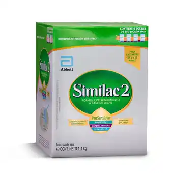 Tottus Similac 2 pro sensitive 1,4 kg oferta