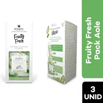 Tottus Ponds gel fru hydrat f aloe6x110g+masc + limpiadores oferta