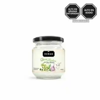 Tottus Queso crema finas hierbas oferta