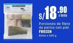 Makro Frozen porciones de filete de perico con piel oferta