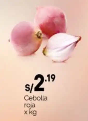 Plaza Vea Cebolla roja oferta