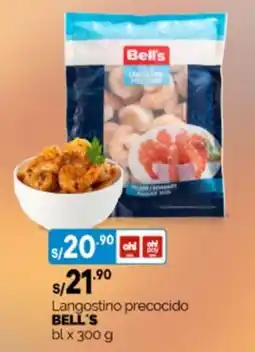 Plaza Vea Bell's Langostino precocido oferta