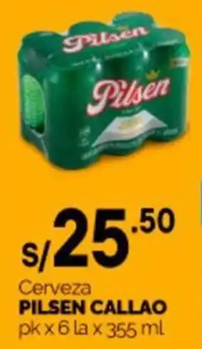 Plaza Vea Pilsen Callao cerveza oferta