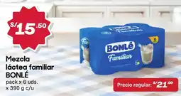 Hiperbodega Precio Uno Bonlê familiar mezcla láctea oferta