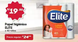 Hiperbodega Precio Uno Elite papel higiénico oferta