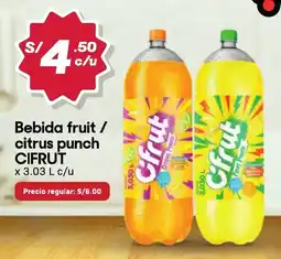 Hiperbodega Precio Uno Cifrut bebida fruit / citrus punch oferta