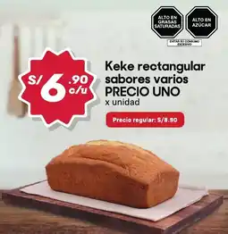 Hiperbodega Precio Uno Precio Uno keke rectangular oferta