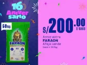 Makro Faraon arroz extra añejo verde oferta