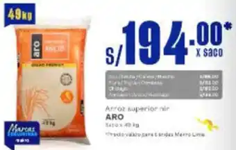 Makro Aro arroz superior air oferta