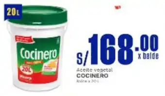 Makro Cocinero aceite vegetal oferta