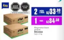 Makro Ricasa mayonesa base granel oferta