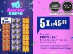 Makro Frito lay piqueos oferta