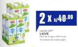 Makro Laive leche uht oferta