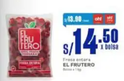 Makro El frutero fresa entera oferta