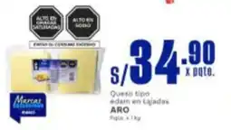 Makro Aro queso tipo edam en tajadas oferta