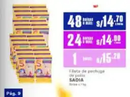 Makro Sadia filete de pechuga de pollo oferta
