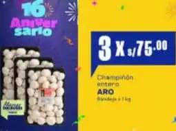 Makro Aro champiñón bandeja oferta