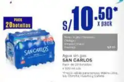 Makro San carlos agua sin gas oferta