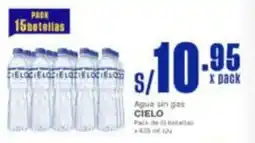 Makro Cielo agua sin gas oferta