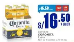 Makro Coronita cerveza extra oferta