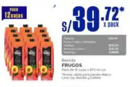 Makro Frugos bebida oferta