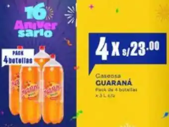 Makro Guarana gaseosa oferta