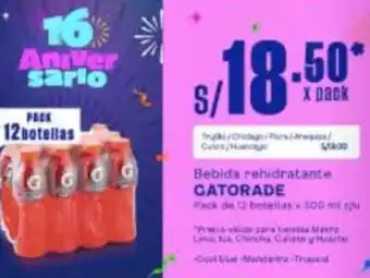 Makro Gatorade bebida rehidratante oferta