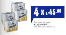 Makro Klauhoff cerveza de maiz oferta
