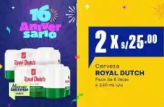 Makro Royal dutch cerveza oferta