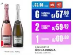 Makro Riccadonna espumante botello oferta