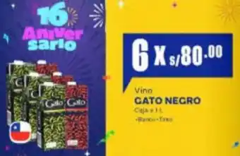 Makro Gato negro vino cajas oferta