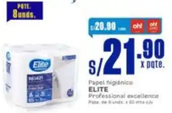 Makro Elite papel higiénico oferta