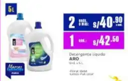 Makro Aro detergente liquido oferta