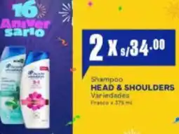 Makro Head & shoulders shampoo oferta