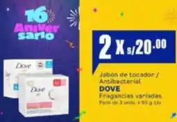 Makro Dove jabón de tocador / antibacterial oferta