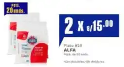 Makro Alfa plato #26 oferta