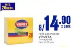Makro Virutex paño absorbente tradicional oferta