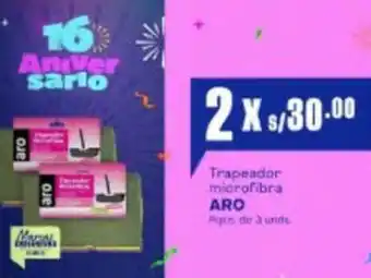 Makro Aro trapeador microfibra oferta