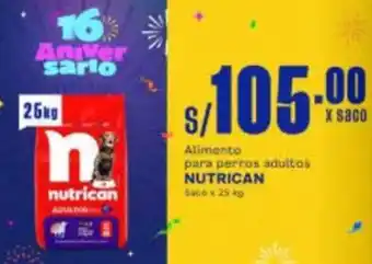 Makro Nutrican alimento para perros adultos oferta