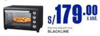 Makro Blackline horno eléctrico oferta